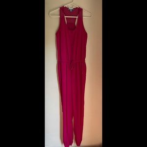 Pink jumpsuit